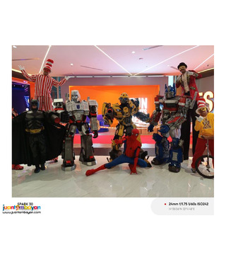 Mascot for birthday parties