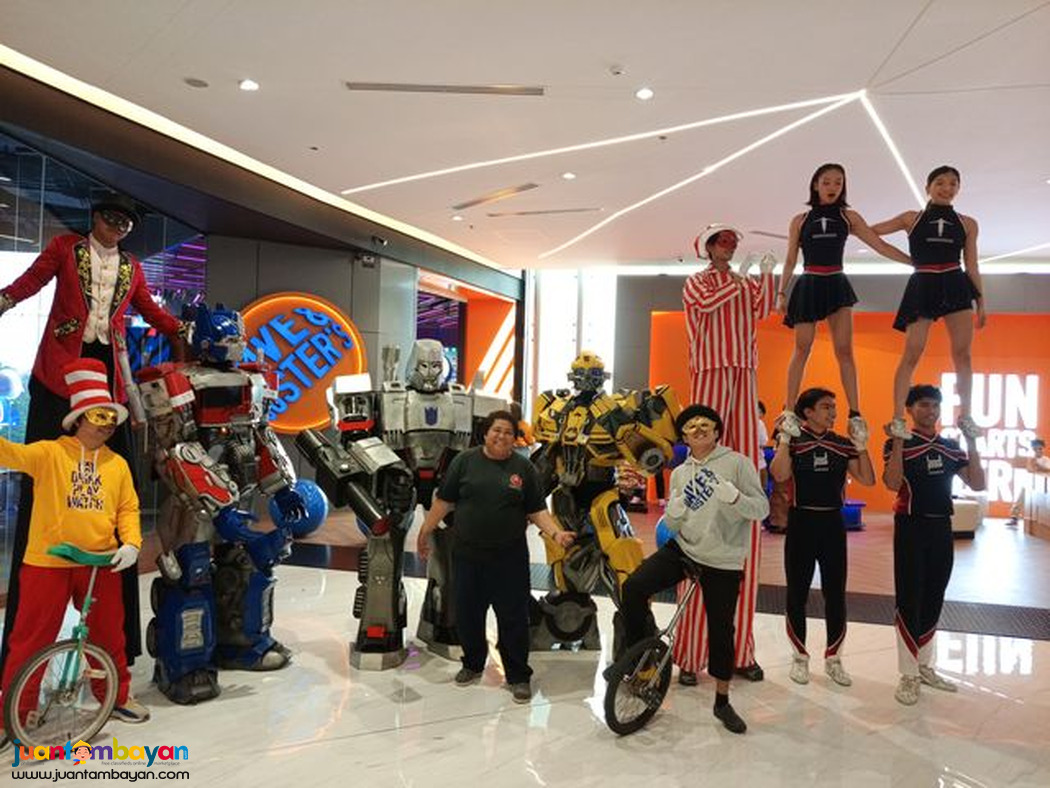 Mascot for birthday parties