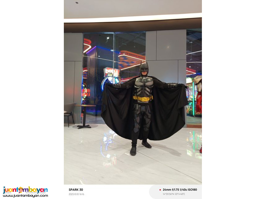 Mascot for birthday parties