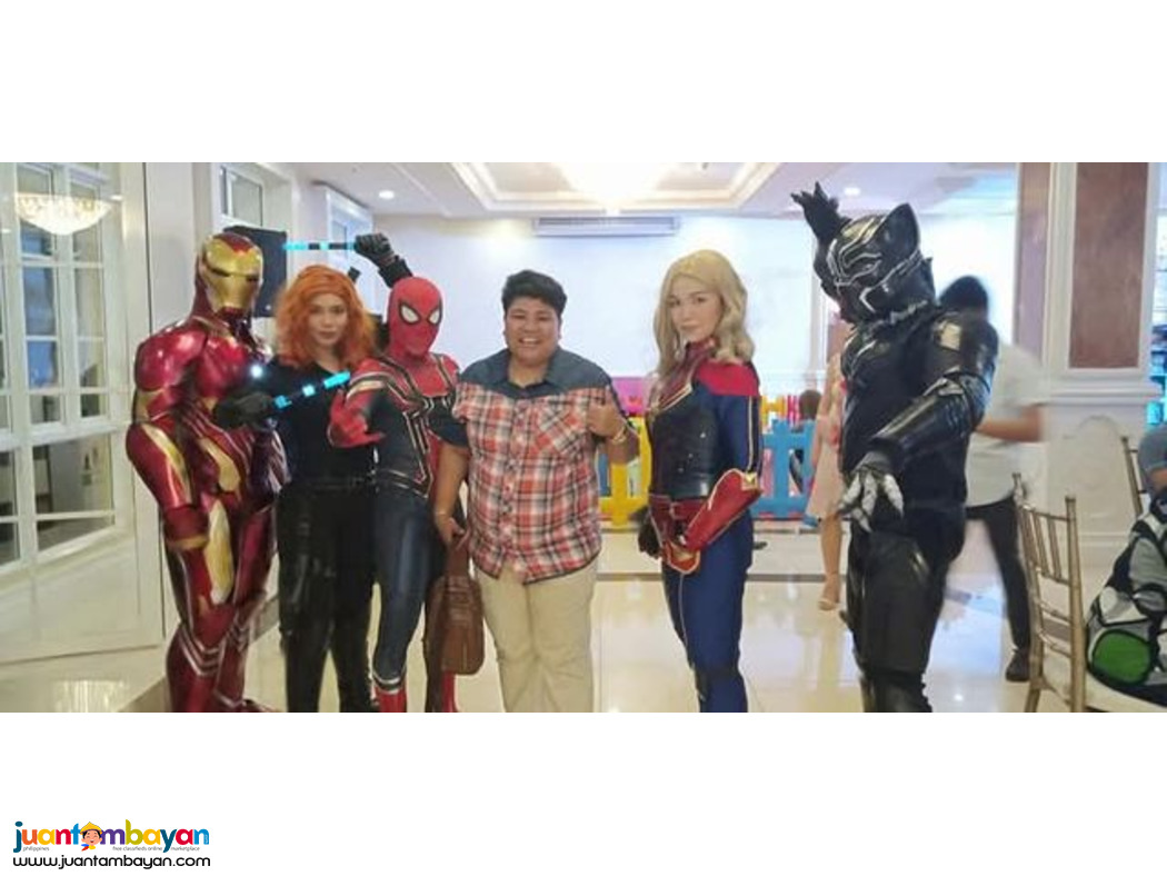 Mascot for birthday parties