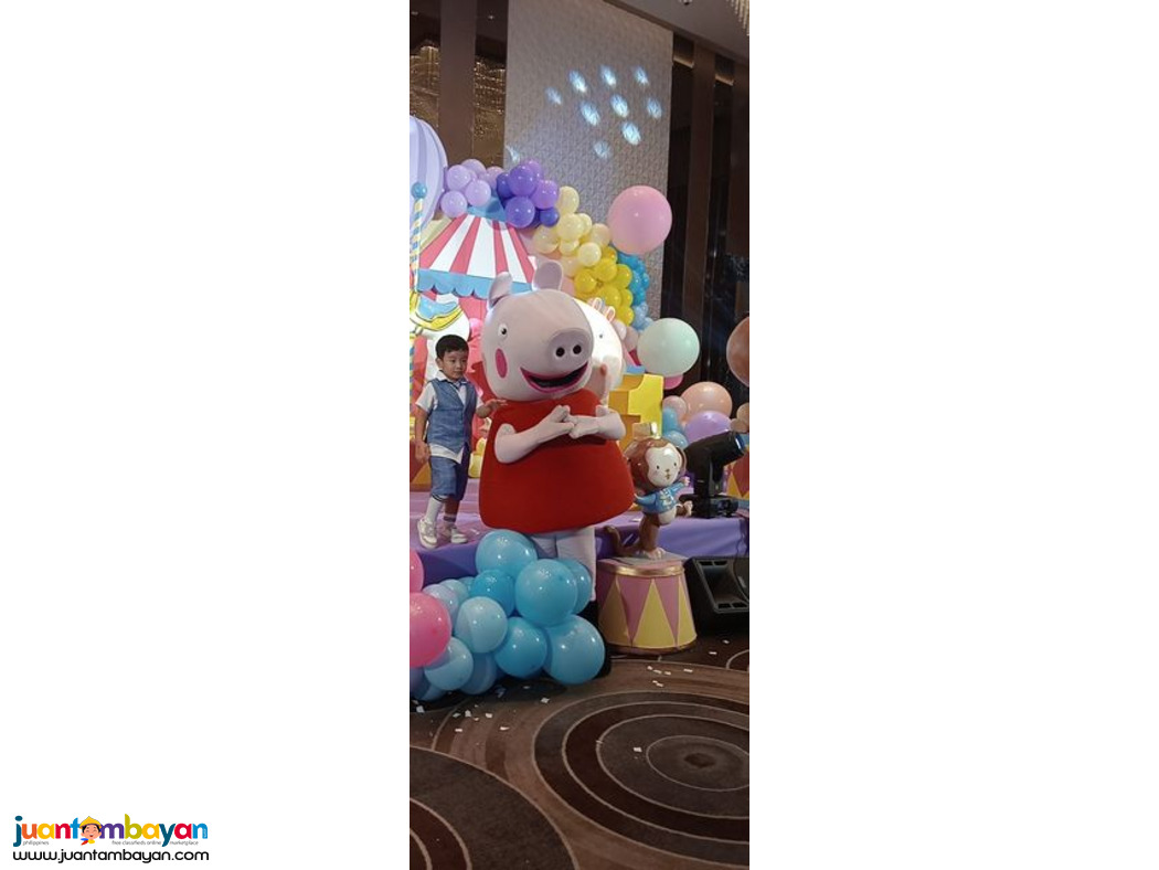 Mascot for birthday parties