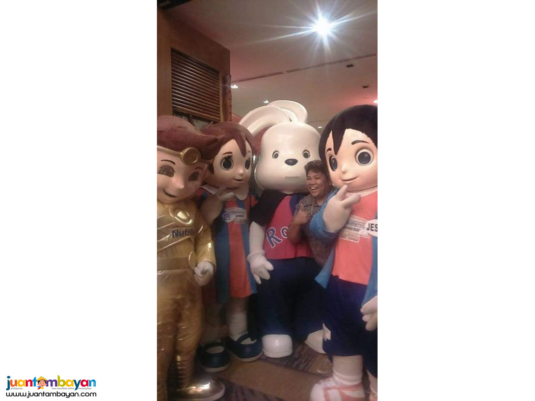 Mascot for birthday parties