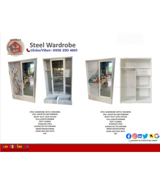 Steel Wardrobe Cabinet for Sale