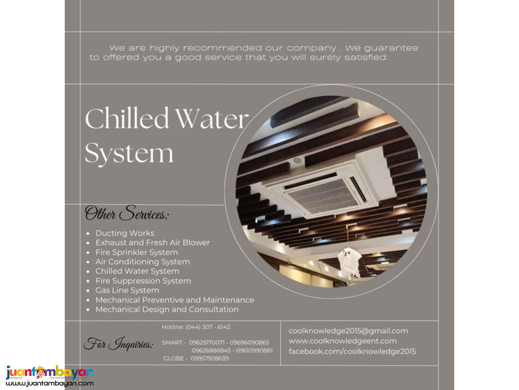 CHILLED WATER ::AVAIL