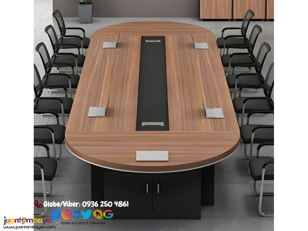 LONG CONFERENCE TABLE (LAMINATED FINISH-CUSTOM MADE)