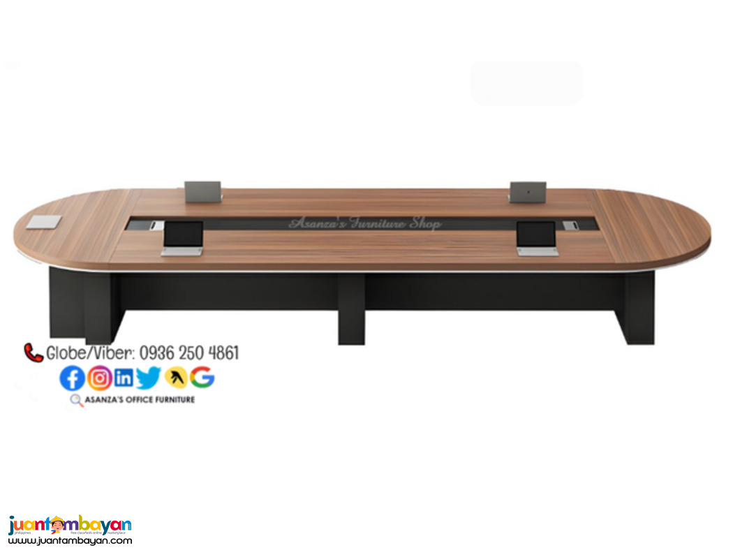 LONG CONFERENCE TABLE (LAMINATED FINISH-CUSTOM MADE)