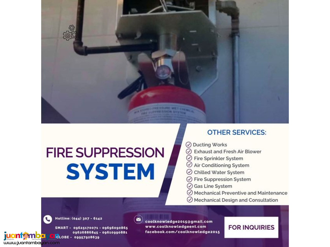 FIRE SUPPRESSION ;;;FIRE SUPPRESSION