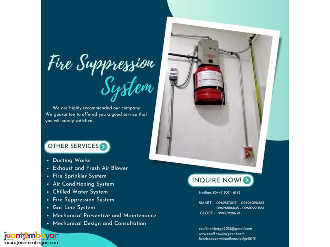 FIRE SUPPRESSION ;;;FIRE SUPPRESSION