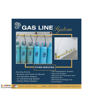 GAS LINE SYSTEM;;; GAS LINE