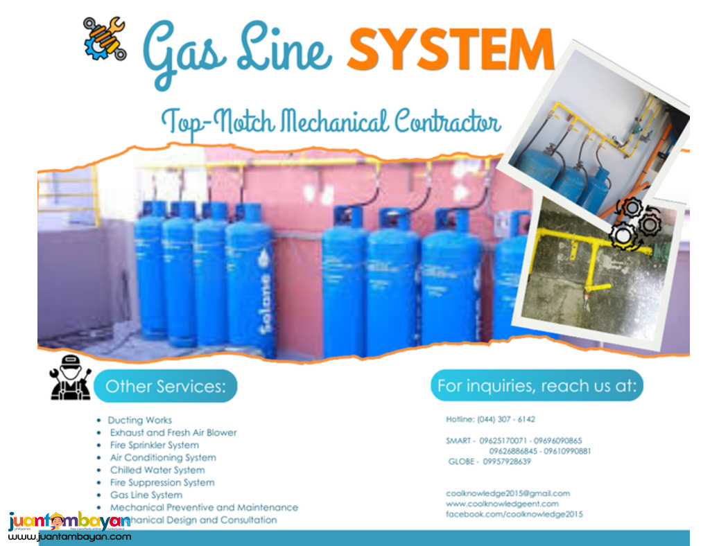 Gas Line System ;;;Installation and Supply