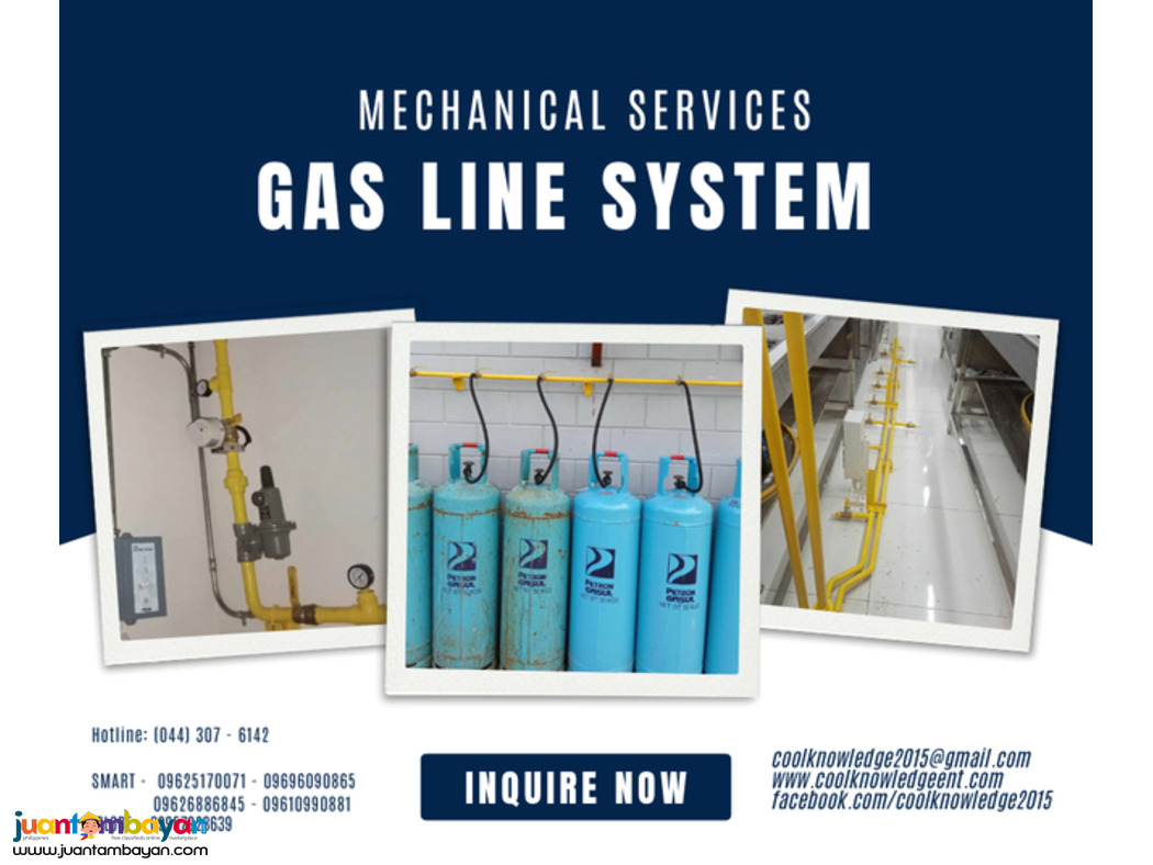 Gas Line System ;;;Installation and Supply