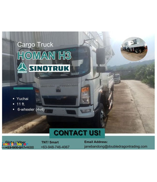 HOMAN H3 4X4 CARGO TRUCK 11FT. 