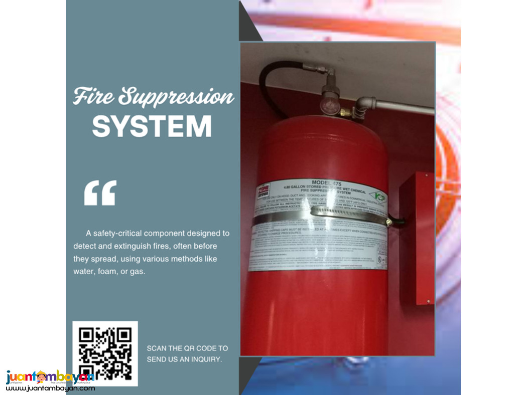 fire suppression fire suppression system