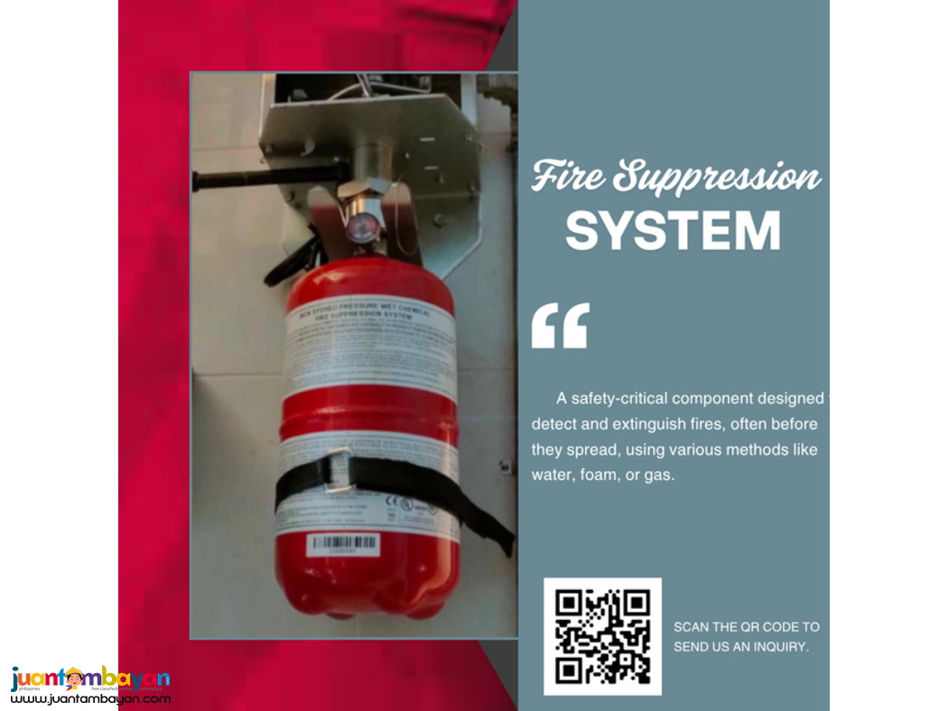 fire suppression fire suppression system