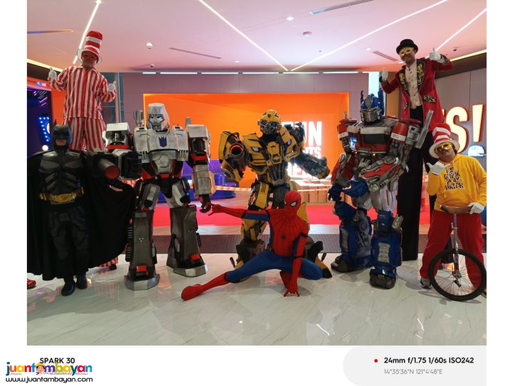 Cosplay for your events and party 