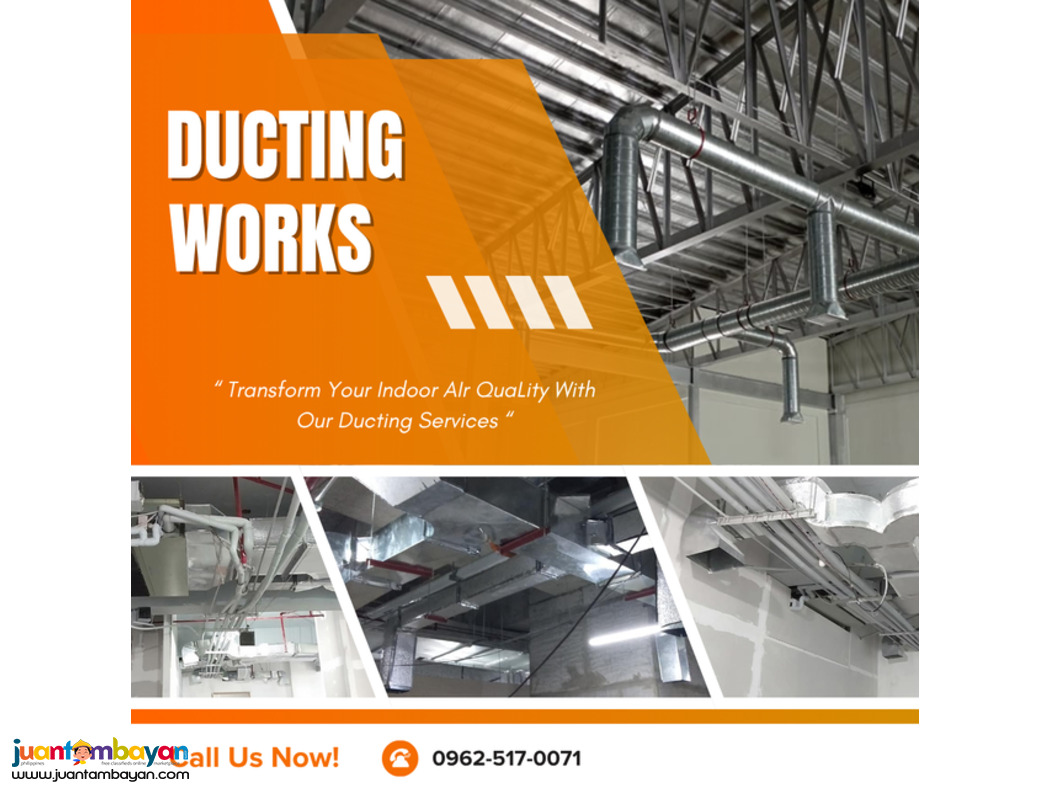 ***DUCTING WORKS / SERVICES // INSTALLATION &  SUPPLY**