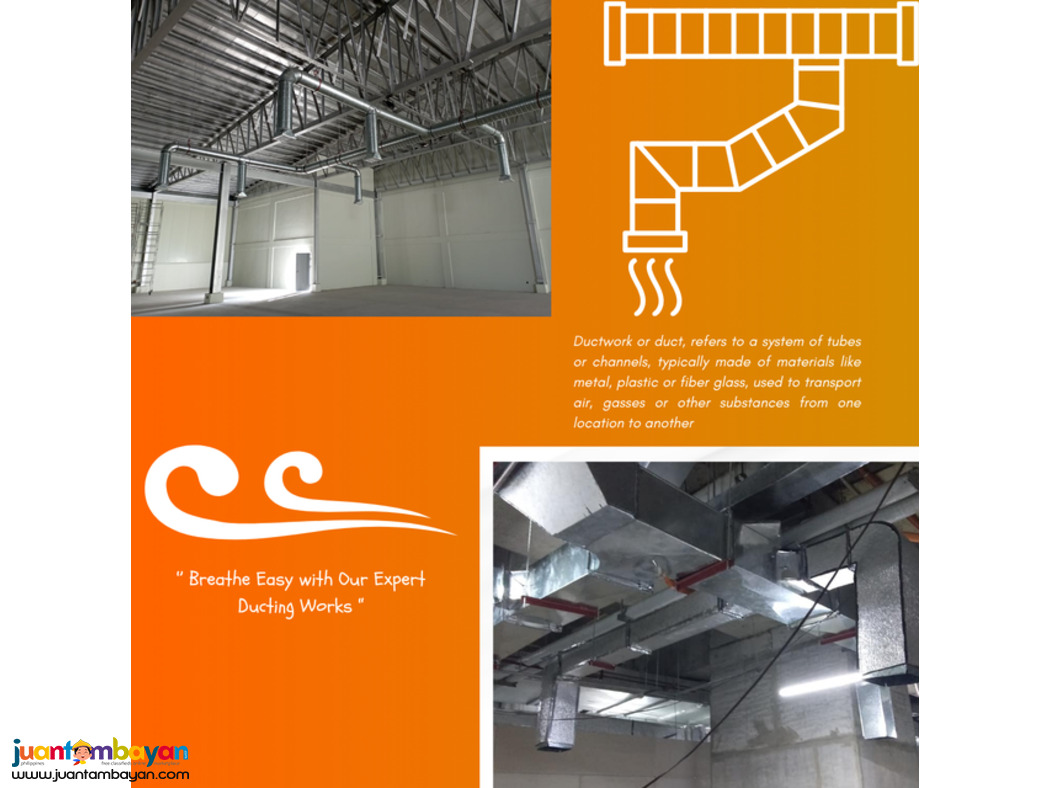***DUCTING WORKS / SERVICES // INSTALLATION &  SUPPLY**