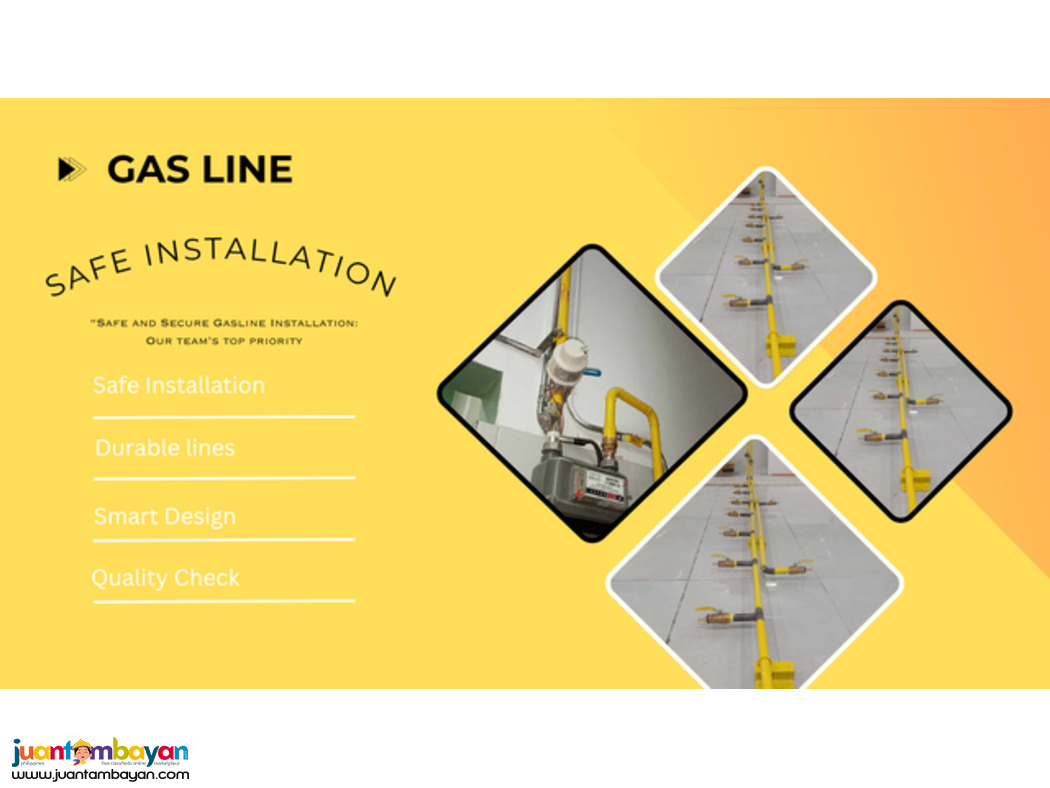 gas line system // Supply and Installation**