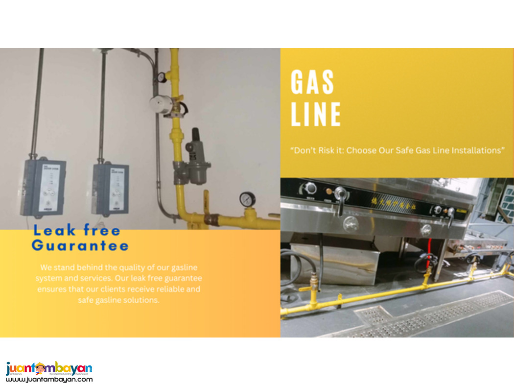 gas line system // Supply and Installation**