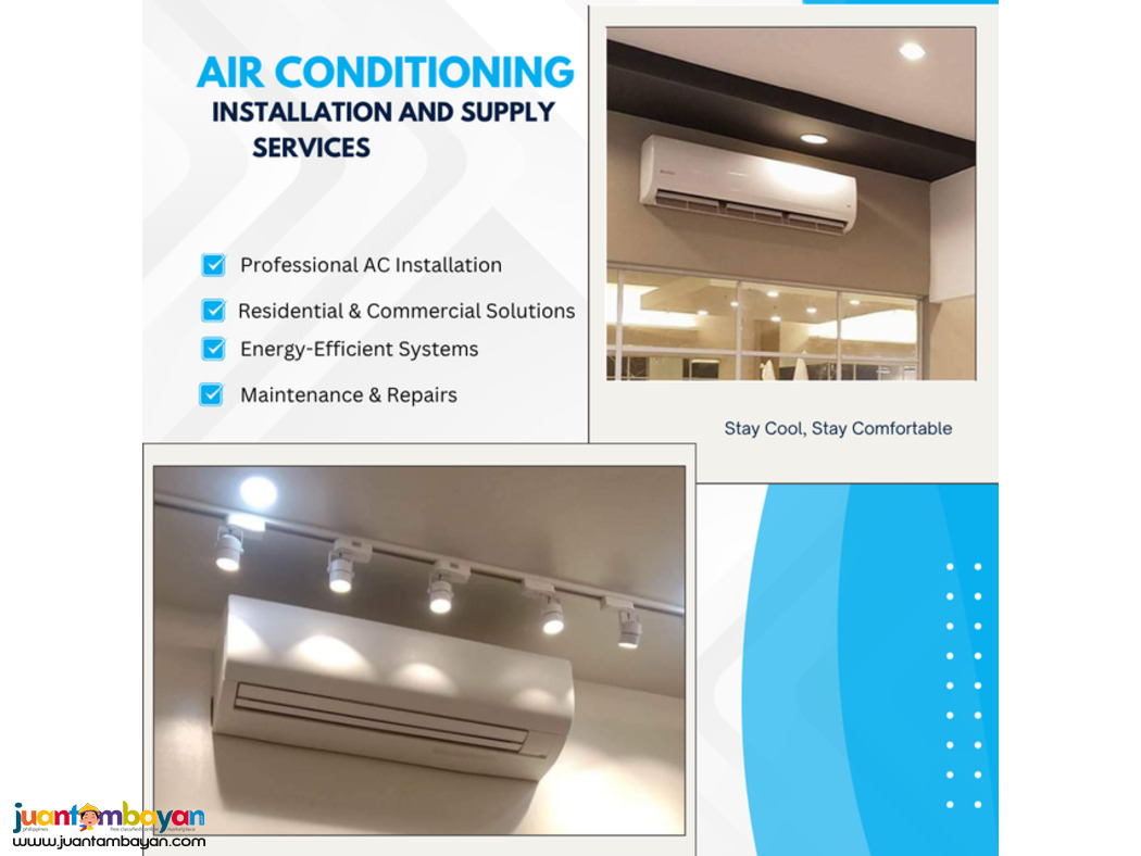 AIRCONDITIONING // Supply and Installation***