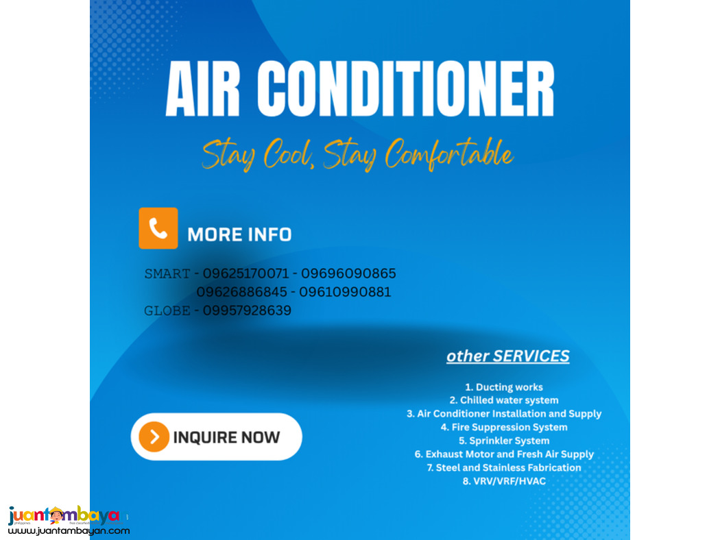 AIRCONDITIONING // Supply and Installation***