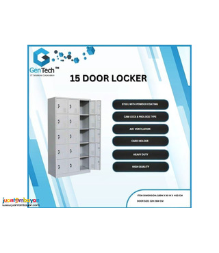Steel locker 3-20 doors