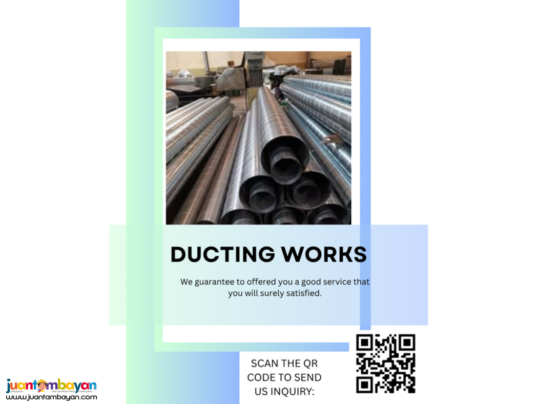 Ducting works // We Install We Supply