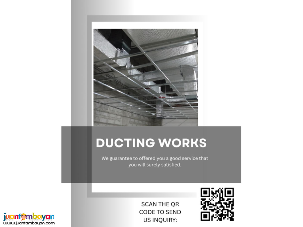 Ducting works // We Install We Supply