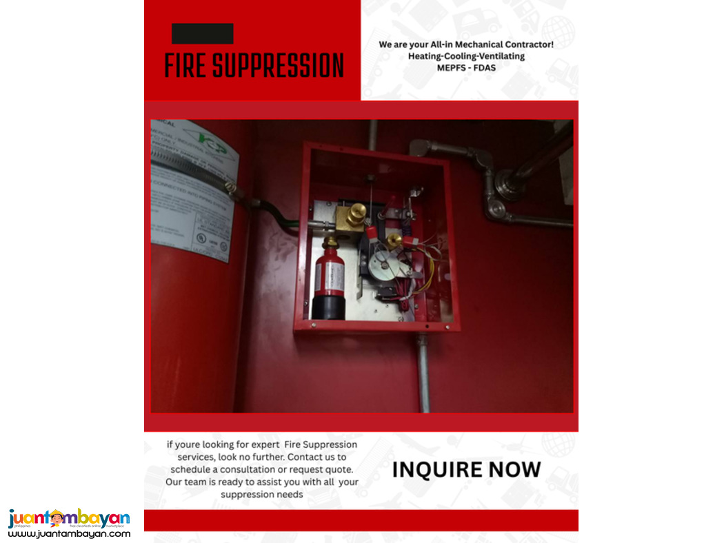 fire Suppression ++ Supply and Installation