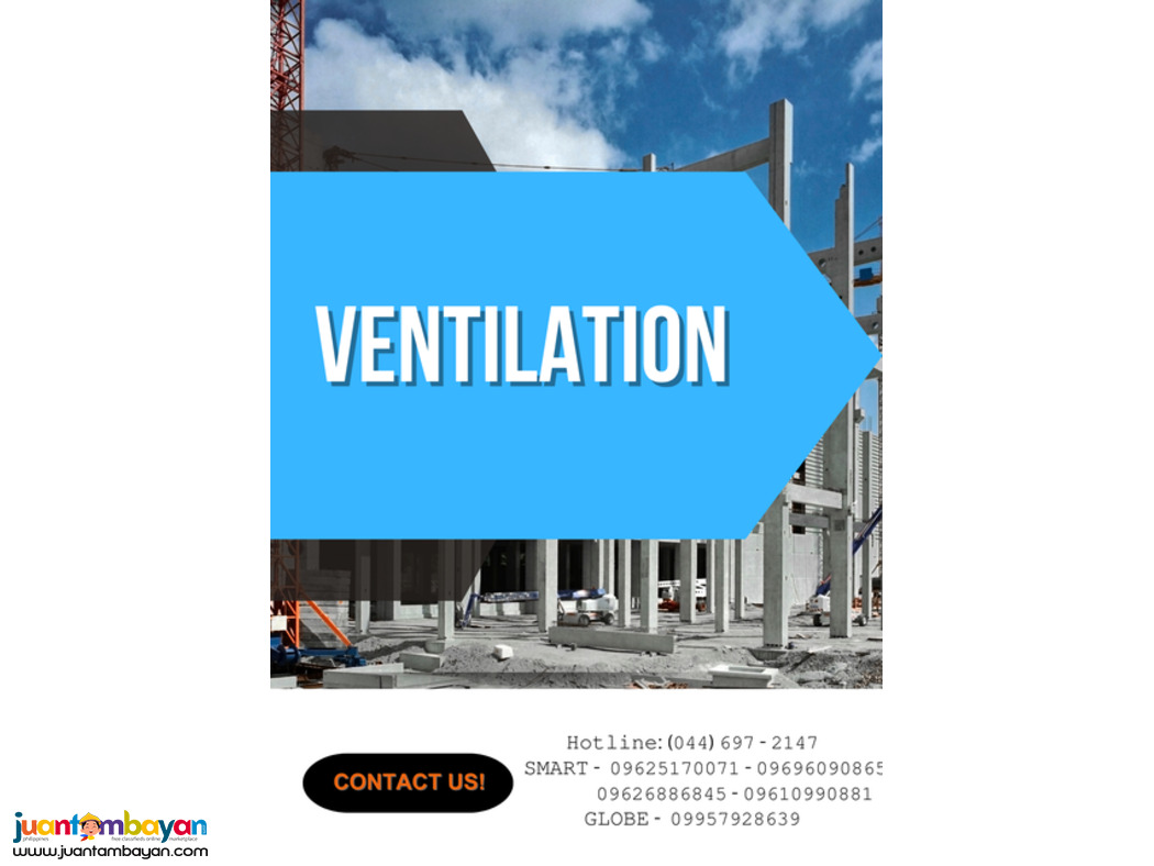 VENTILATION // exhaust, fresh blower and ducting 