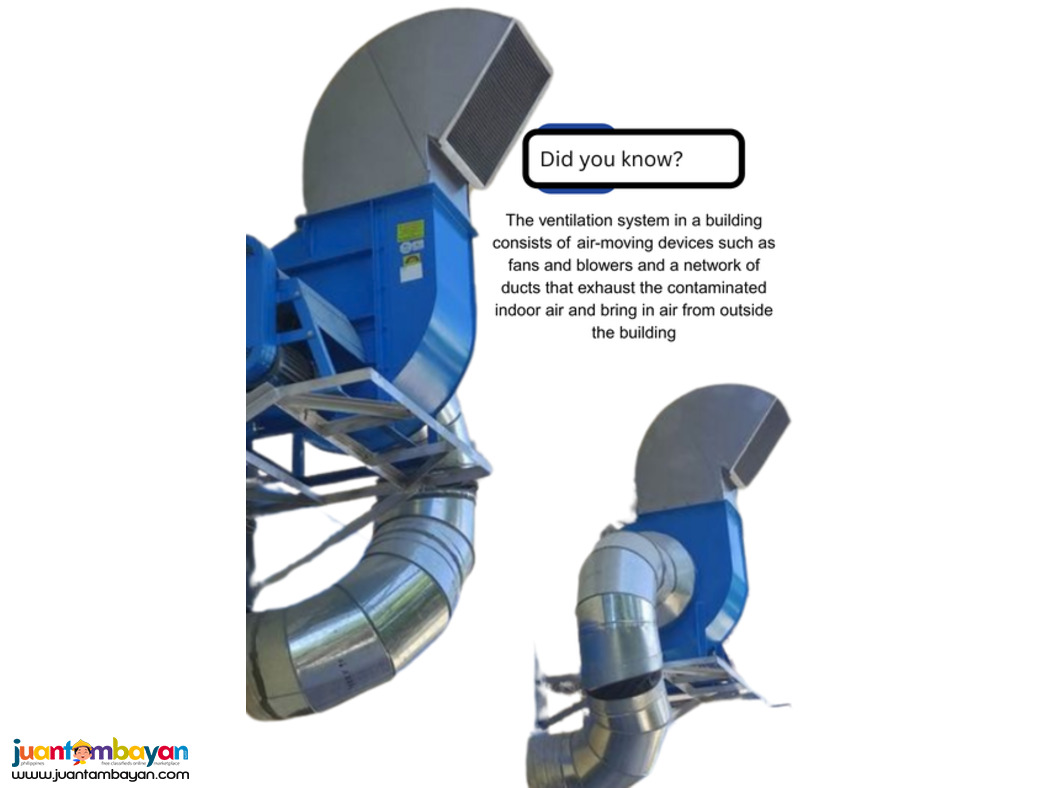 VENTILATION // exhaust, fresh blower and ducting 