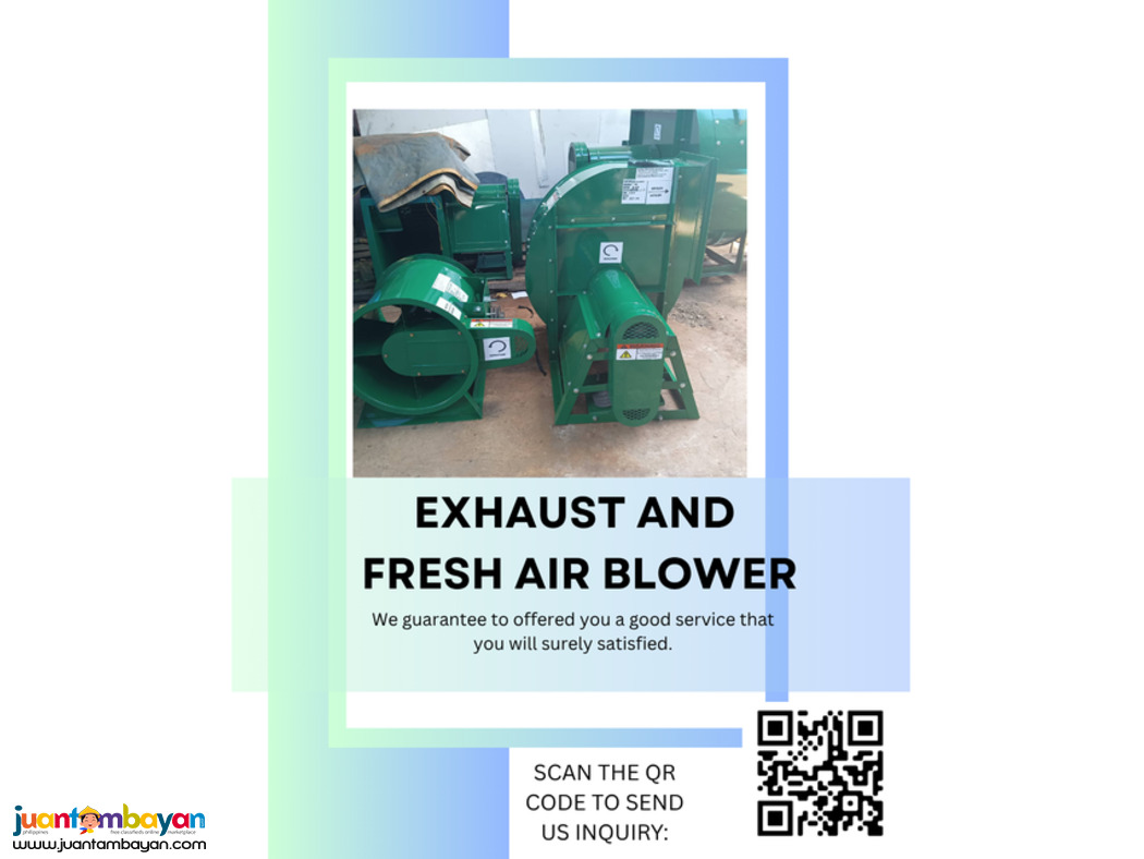 exhaust and fresh air blower || exhaust and fresh air blower