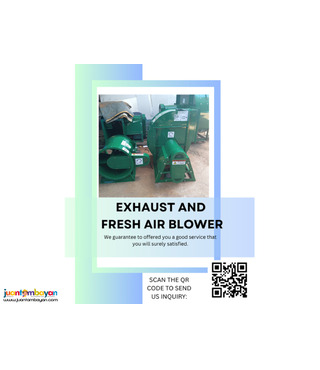 exhaust and fresh air blower || exhaust and fresh air blower