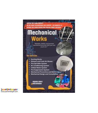 ms works Services ** Ducting, exhaust, Air conditioning