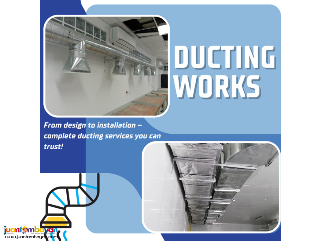 DUCTING=SERVICES= WE INSTALL AND SUPPLY