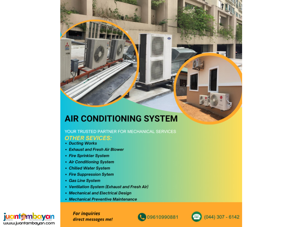 SERVICES MECHANICAL// WORKS//EXPERT// SUPPLY&INSTALLATION