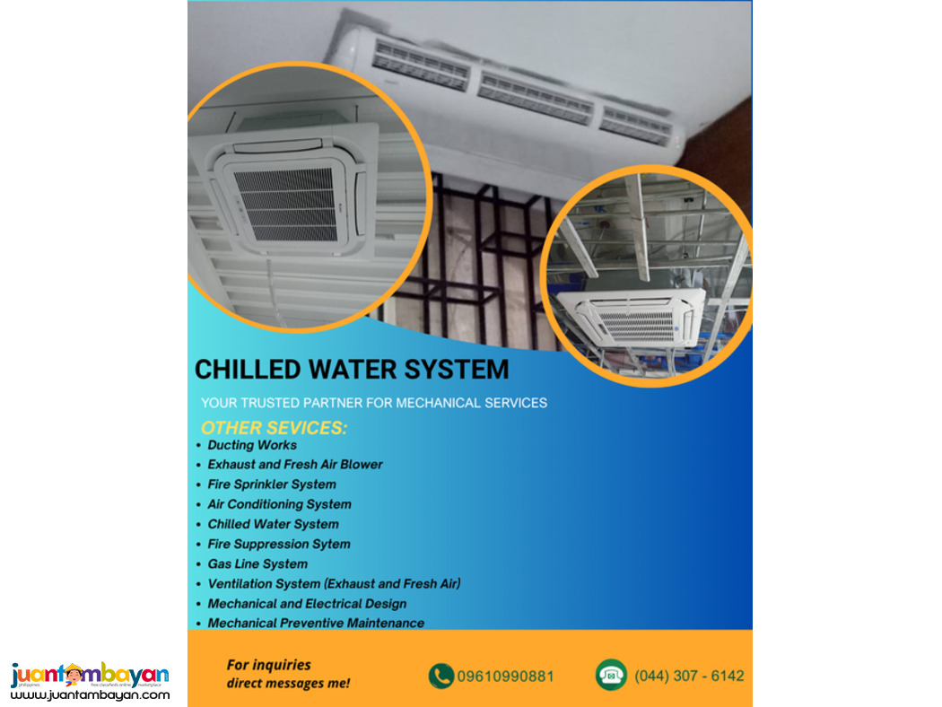 SERVICES MECHANICAL// WORKS//EXPERT// SUPPLY&INSTALLATION