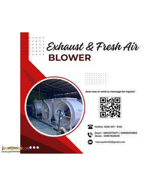 Exhaust & Fresh Air Blower (Repair & Maintenance)