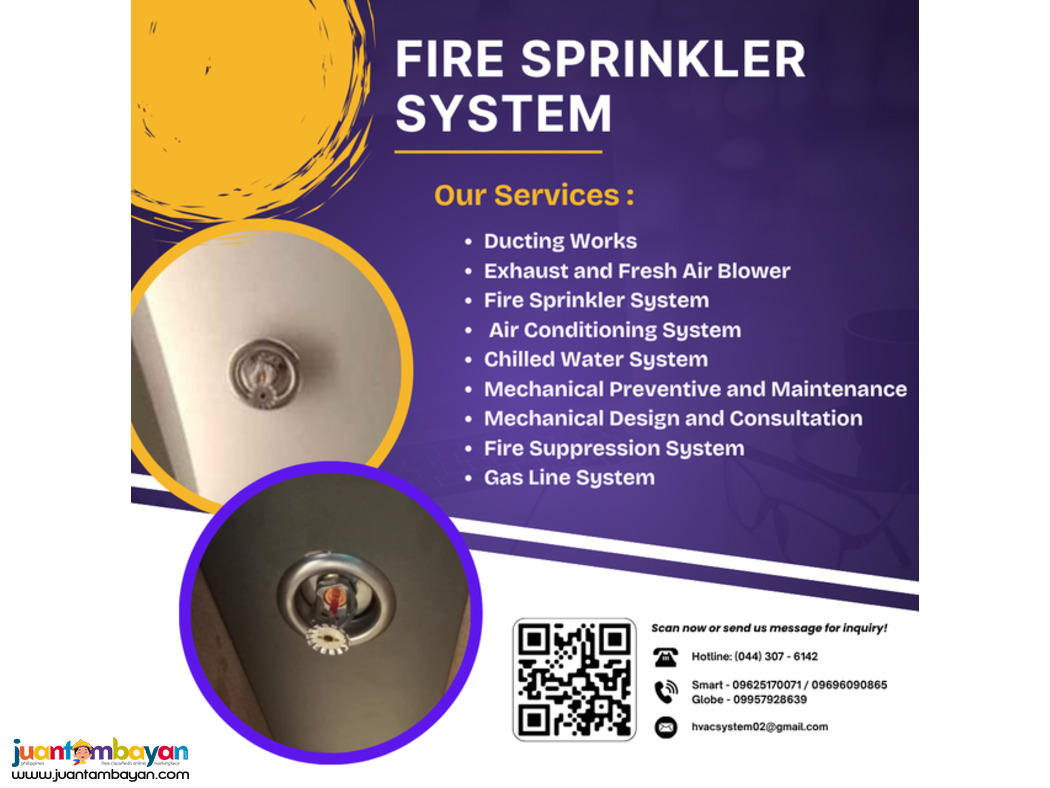 FDAS: Fire Sprinkler (supply, Installation, Repair)