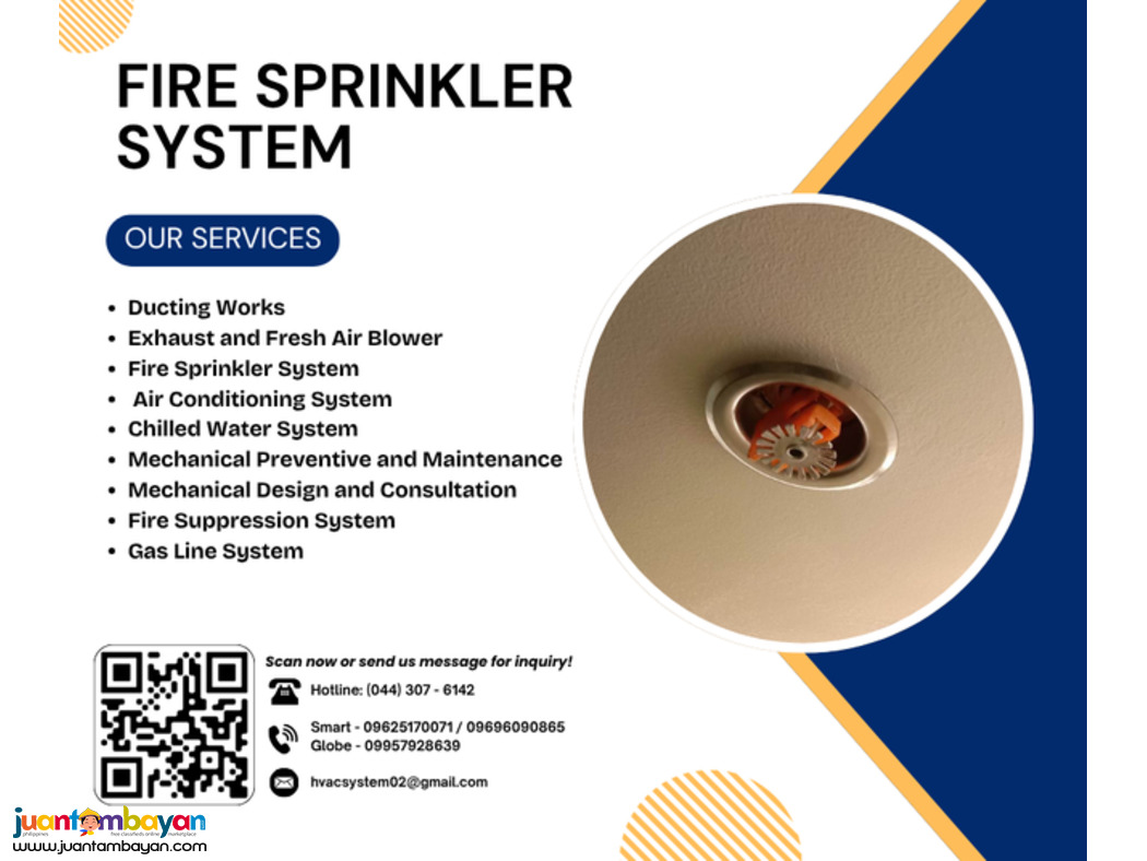 FDAS: Fire Sprinkler (supply, Installation, Repair)