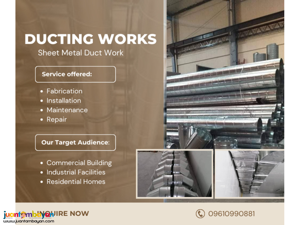 Duct WORKS || Ducting WORKS || Duct WORKS