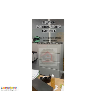 4-LAYER LATERAL FILING CABINET