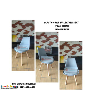 pANTRY CHAIR WOODEN LEGS (WITH FOAM INSIDE SEATER)