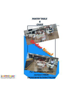  PANTRY TABLE  &  CHAIR