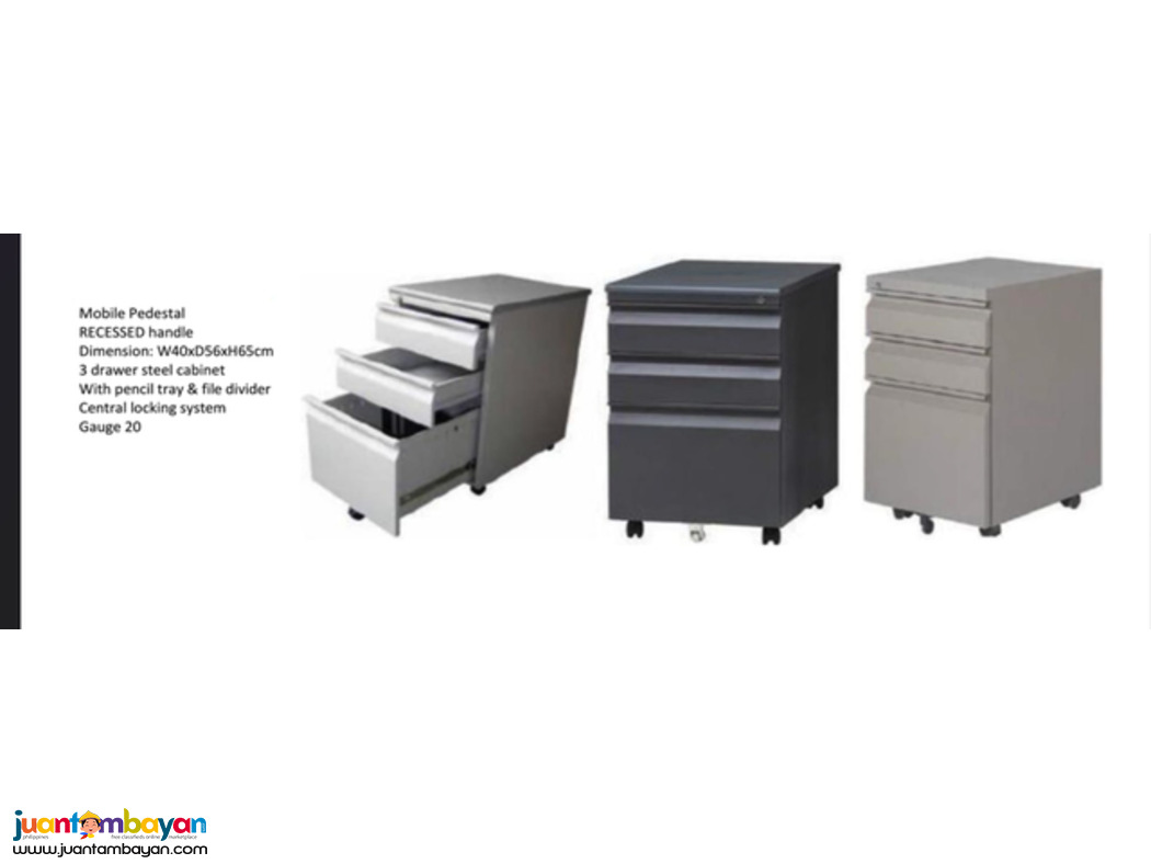 PEDESTAL LOCKER CABINET