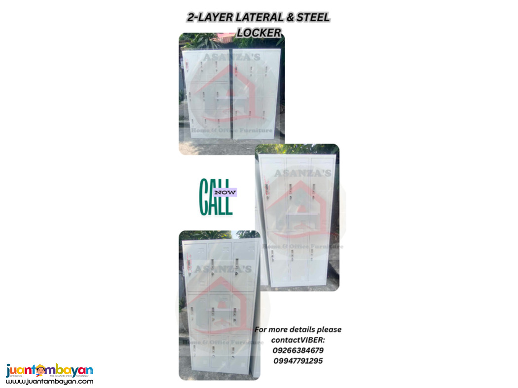 2-LAYER LATERAL & STEEL LOCKER