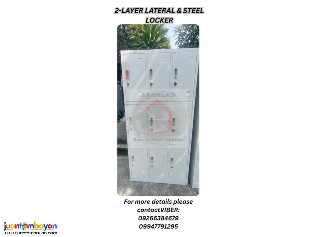 2-LAYER LATERAL & STEEL LOCKER