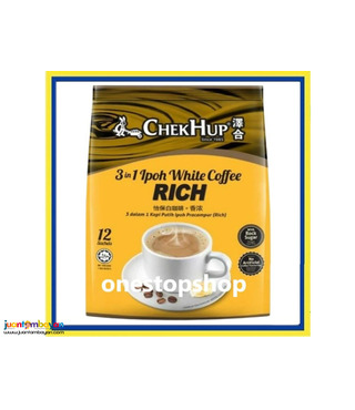Chek Hup CHEKHUP 3-in-1 Ipoh White Coffee Rich 12 x 40g