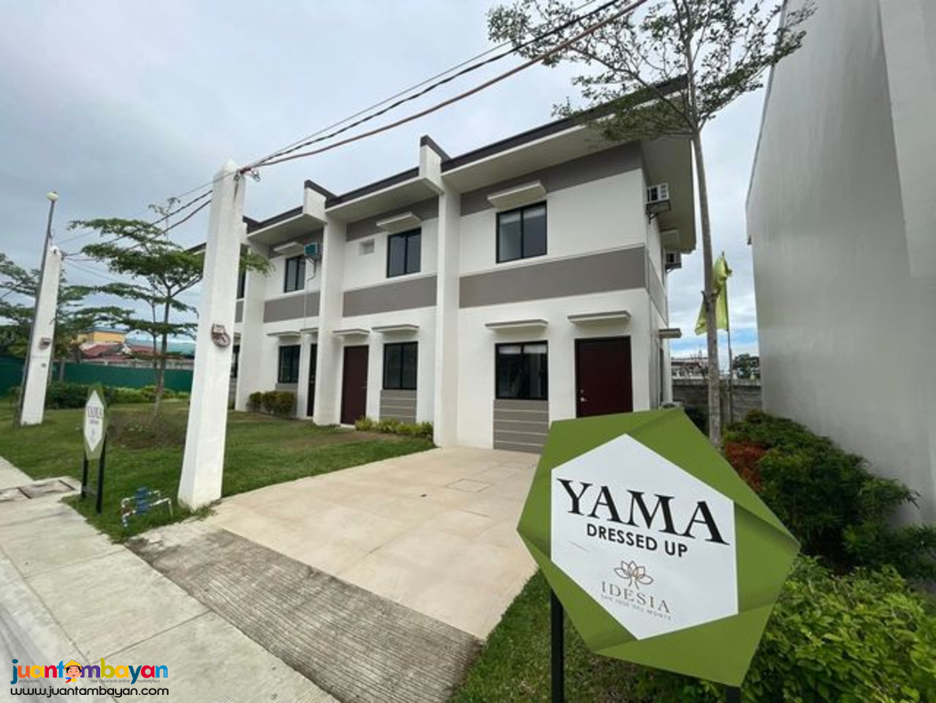 Yama Townhouse Idesia Bulacan – ₱10K Reservation, Own Your Dream Home