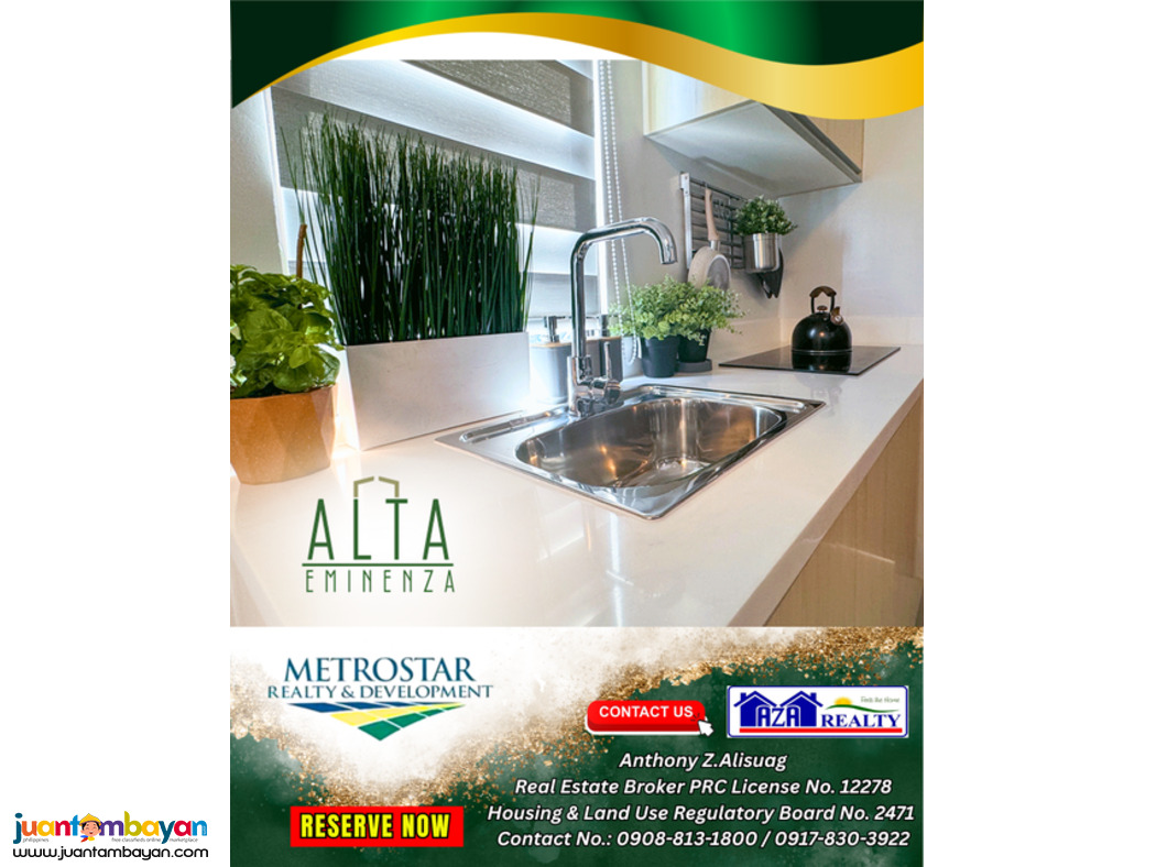 10K Reservation Fee Alta Tierra in Alta Eminenza SJDM Bulacan